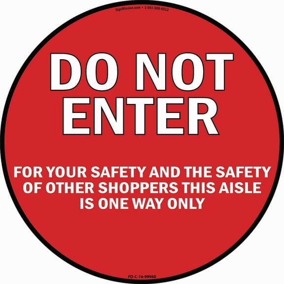 Coronavirus Do Not Enter Arrow Non-Slip Floor Graphic | Vinyl Decal | Protect Your Business, Work Place & Customers |  Made in The USA