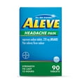 thumbnail image 3 of Aleve Headache Pain Reliever Naproxen Sodium Tablets, 90 Count, 3 of 11