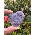 thumbnail image 3 of Grape Agate Gemstone Hearts, Polished Grape Agate Puffy Hearts, Grape Agate Palm Stone, Grape Agate Heart (2 Hearts）, 3 of 9