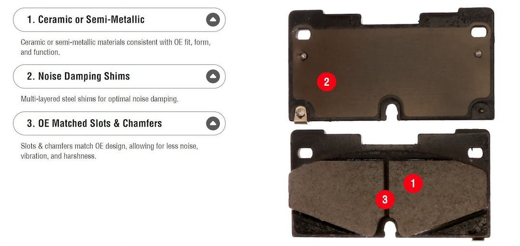 Raybestos SGD866C Service Grade Ceramic Disc Brake Pad Set Fits select: 2007 DODGE CALIBER, 2008 CHRYSLER SEBRING
