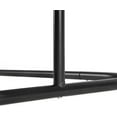thumbnail image 4 of Utopia Alley Rustproof Wall Mounted Hoop Shower Rod for Clawfoot Tub, Black, 4 of 10