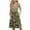 Army Green, variant on WTOBBY Women's Sleeveless Casual Summer Dress with Color Block Print V-Neck Button Down Pockets Loose Swing Midi Sundress for Beach Vacations and Resorts,Army GreenL