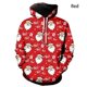 thumbnail image 3 of Sudadera con capucha de Papá Noel para hombre y mujer, con estampado digital 3D, informal, de manga larga, de talla grande, 3 of 5