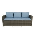thumbnail image 2 of Thy-Hom Rio 4 Piece All-Weather Wicker Conversation Set with Storage, 2 of 4