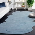 thumbnail image 2 of SAFAVIEH Novelty Amy Abstract Area Rug, Blue, 5' x 8' Scalloped, 2 of 8