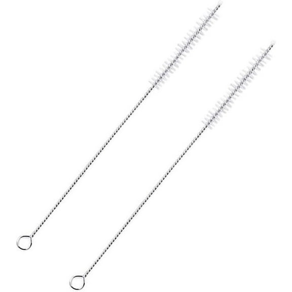 2Pack Straw Cleaner Brush, for Cleaning Reusable Drinking Straws, Water Bottles,Pipes, Tubes Extra Long Straw Brush for Sippy Cup, Water Bottle and Tubes Drinking Straw Cleaning Brush