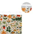 thumbnail image 5 of Yayeee Shower Curtain with Hooks 72"x72" Waterproof Fabric Bathroom Hanging Decor, Leaves Pattern, 5 of 5