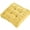 Yellow, variant on Large Floor Pillows, 16x16x3.1In Square Meditation Pillow, Microsuede Sitting Pillows Floor Cushion for Yoga Living Room Balcony Office