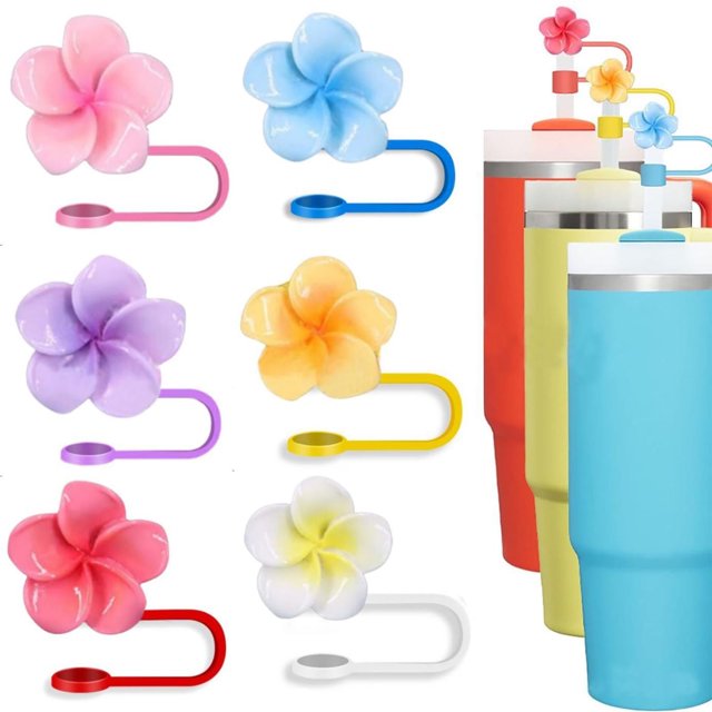 ¡Ahorros! iZZZHH - Bonita y reutilizable tapa de plumeria a prueba de salpicaduras - Ideal para tapas de boquillas - Equipo de sellado
