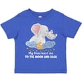 thumbnail image 3 of Inktastic My Noni Loves me to the Moon and Back Elephant Family Boys or Girls Toddler T-Shirt, 3 of 5
