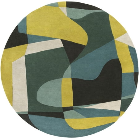 Art Of Knot Quetzai 9 Round Area Rug Art Of Knot Quetzai 9 Round Area Rug