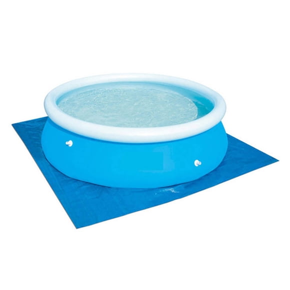Langgg Square Swimming Pool Polyester Mat Dust Proof Pool Cover Cloth Thickened Ground Cloth 488cmx488cm