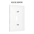thumbnail image 2 of Fotbe Banana Print Duplex Receptacle Wall Plate, 1-Gang 5.0" x3.0" Wall Outlet Covers, Dual Outlet Faceplates Covers, Color-matched Screws Included-Style T, 2 of 6