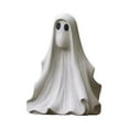 thumbnail image 2 of Cute Ghost Figurine Ornament Creative Craft Tabletop Statue for Balcony Garden Decorations, 2 of 3