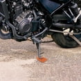 thumbnail image 3 of 2pcs Motorcycle Kickstand Pad Stand Side Stand Extension Pad（Orange）, 3 of 5