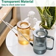thumbnail image 2 of Long Spout Watering Can Indoor,Plant Watering Can,Small Watering Cans for House Plants, Flowers, Succulents, 34oz (Grey), 2 of 8