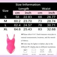 thumbnail image 3 of Curenmufel Bathing Suits for Women Women's One Piece Swimsuits Tummy Control Front Cross Bathing Suits Tie Back Slimming V Neck Swimwear, 3 of 9