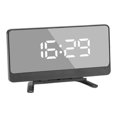 thumbnail image 2 of Decorativo Auto Dimmer Electrónico Snooze USB Digital Reloj de para Durmientes Pesados ​​Adultos Adolescentes Luz bnca Baoblaze Despertador, 2 of 8