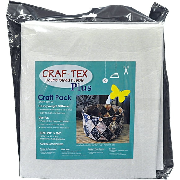 Bosal Craf-Tex Plus Double Face Mousse Fusible Craft Pack-20"X36"
