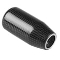 thumbnail image 1 of Style Universal Carbon Fiber Manual Gear Shift Knob With 3 Adapter For Most Car Decorations Classic Cylindrical, 1 of 5