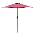 thumbnail image 1 of Market Umbrella Outdoor Table Umbrella 9Ft Patio Umbrella Fade-Resistant Canopy for Garden, Deck, Backyard and Pool, 1 of 8