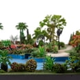 thumbnail image 3 of Matsuzay Modelo de lámpara de vía férrea, micropaisaje, 1:87, poste de luz LED de Metal, patios, luz de pista de jardín, accesorios de Artesanía Gris (luz blanca), 3 of 6
