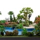thumbnail image 4 of Yuarrent Modelo de lámpara de vía férrea, musgo, micropaisaje, LED para exteriores, poste de luz de Metal, patios, luz de pista, artesanías, Artesanía Negro (blanco cálido) Yuarrent HA066593-02, 4 of 6