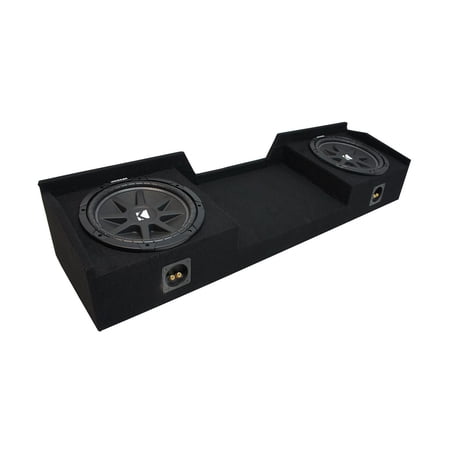 99-06 Chevy Silverado Ext Cab Truck Kicker Comp C10 Dual 10 Sub Box Final 2 Ohm