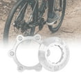 thumbnail image 4 of Adaptador de bloqueo central de bicicleta de aleación a cubo de bloqueo central de bicicleta de rotor de 6 pernos Plata Zulema Adaptador de candado central para bicicletas, 4 of 8