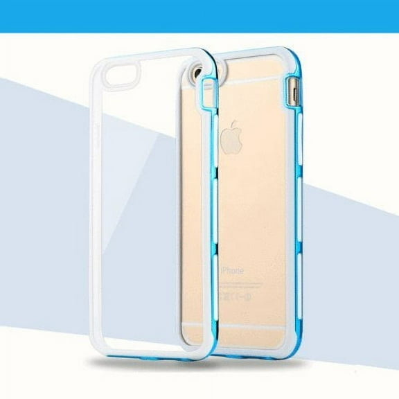Iphone 6s Case,Mignova Iphone 6s[Ultimate Cushion]slim Scratch / Dust Proof Hybrid Transparent Clear Case- For Iphone 6s 4.7" and Iphone 6 4.7" (Blue)