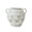 Taupe, variant on My Texas House 8" White Double Handle Ceramic Floral Vase