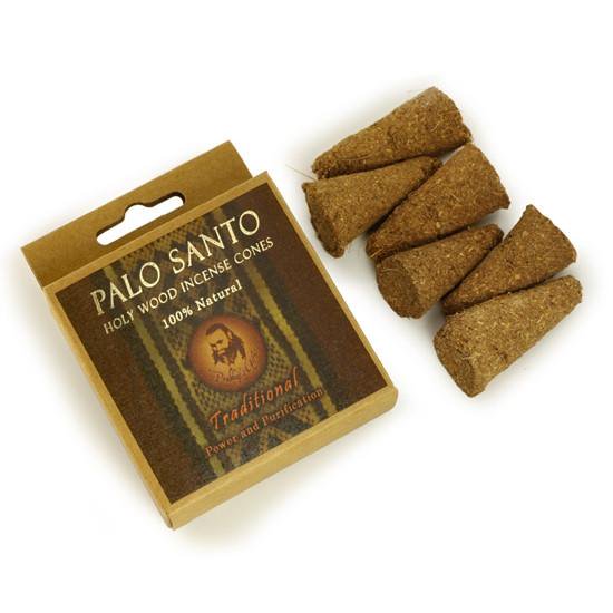 Prabhuji's Gifts 220-10 Cones Palo Santo Traditional - Power & Purification