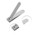 thumbnail image 3 of Unique Bargains 1 Set Round Box Nail Clippers Set Toenail Clippers Silver Tone Blue, 3 of 7