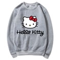 thumbnail image 3 of Hello Kitty Pull Femme Dessin Animé Printemps Automne Homme Col Rond Chandail à Capuchon Vêtements 2024 Nouveau Mode Couple Chandail en Molleton Hauts, 3 of 6