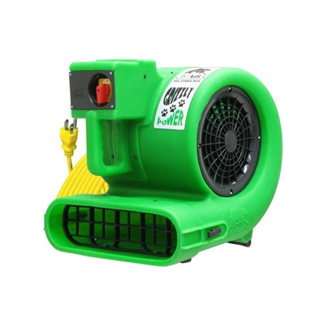 Grizzly Inflatable Blowers 1/3 HP in Green