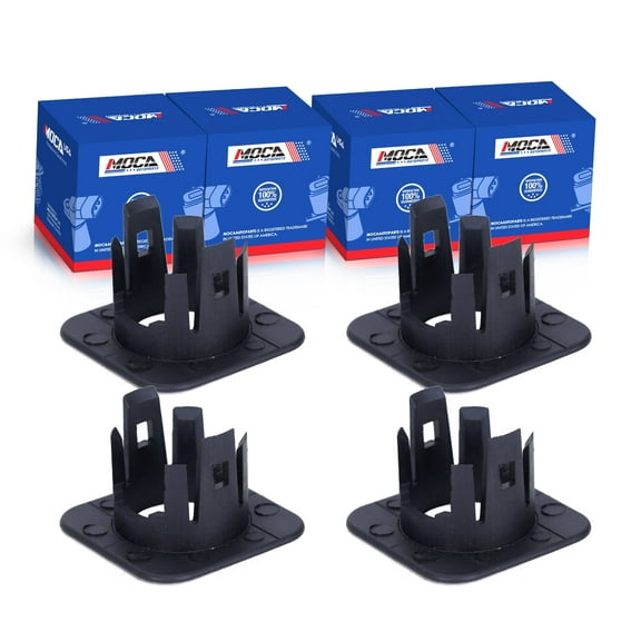 MOCA AUTOPARTS 4Pcs Parking Aid Sensor Bracket Fit for 2018-2023 Dodge Durango & 2014-2018 Jeep Cherokee & 2021-2023 Jeep Grand Cherokee