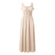 thumbnail image 5 of 2025 Vestido largo sin mangas de verano para mujer con cintura imperio fruncida y volantes - Boho A-Line con dobladillo fluido, 5 of 6