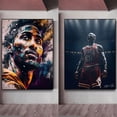 thumbnail image 2 of Carteles de estrellas de baloncesto, pintura sin marco de Kobe y James, decoraciones de pared de fondo para sala de estar, decoración del hogar, regalo de recuerdo, 2 of 4