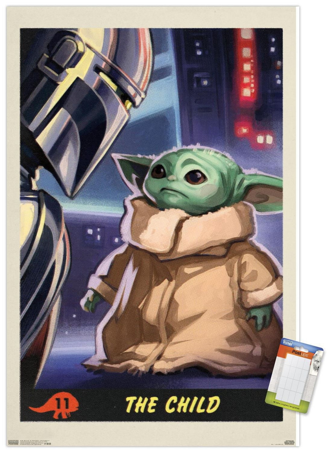 Star Wars: The Mandalorian - Child Number 11 Wall Poster, 22.375" x 34"