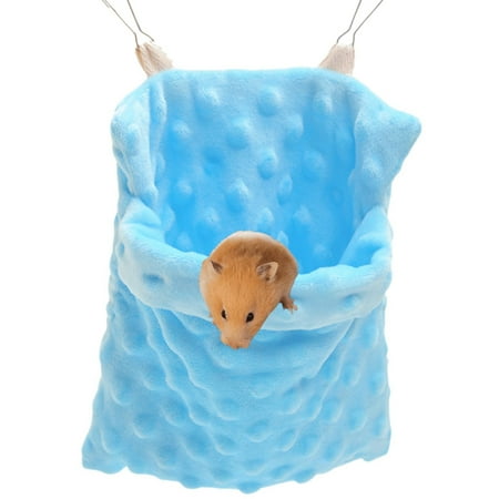 Yuping Glider Bonding Pouch Bag Sling Sleep Bag With Adjustable Strap for Travel Gliders Ferret Hedgehog Hamster Small (Blue) Outdoor Hanging Pethouse Gourds Dried for Pethouse