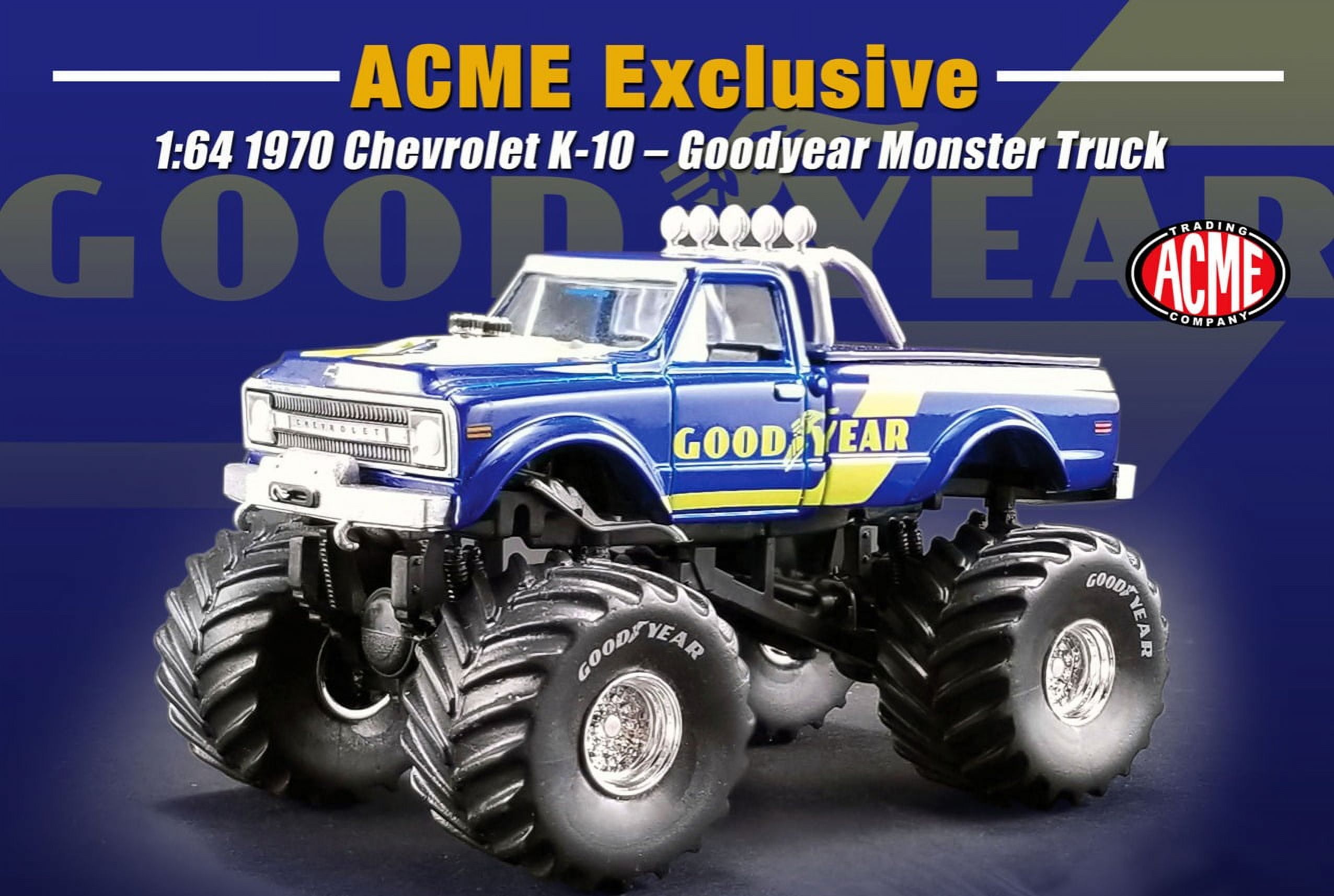 Greenlight 1972 Chevrolet K-10 Monster Truck AM PM Boss 1/64