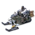 thumbnail image 4 of Figuras de colección de Mega Bloks Construx Call of Duty Jungle Troopers Snowmobile Scout Personajes de juegos clásicos Juguetes para niños, 4 of 5