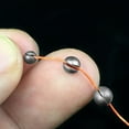 thumbnail image 3 of EIGTHTAIL 100pcs Round Split Shot Fishing Weights Set Removable Sinkers Drop (132g), 3 of 5