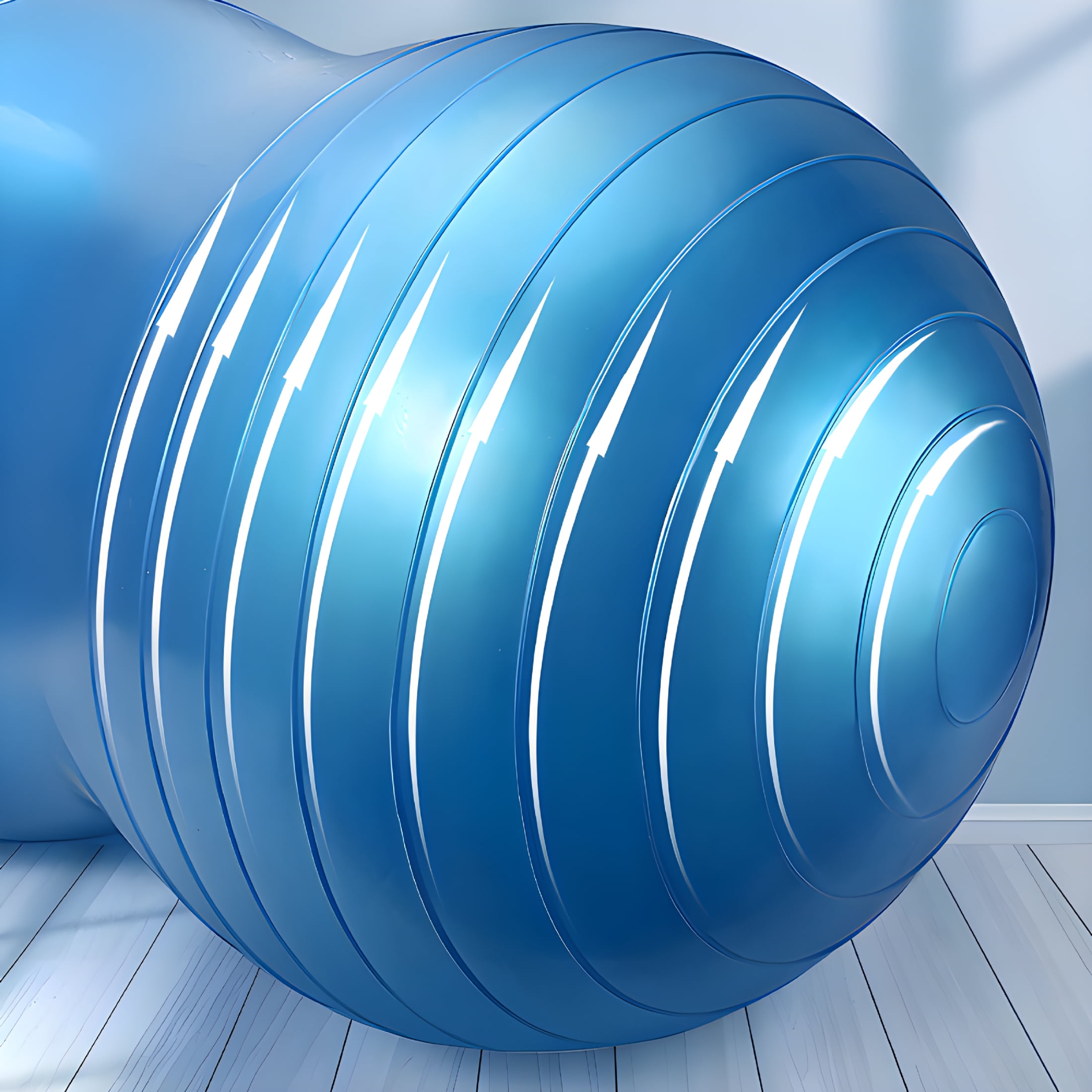 BESTSKY Peanut Ball, Thickened Anti-Burst Yoga Ball for Exercise and Workout, PVC Material for Safety, Clear Textured Grip, Ideal for Children’s Rehabilitation and Massage