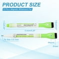 thumbnail image 2 of Magnetic Whiteboard Pen, 0.5-1mm Fine Tip Dry Erase Green Markers, 10 Pcs, 2 of 6