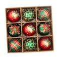 thumbnail image 3 of 9 Uds. de Adornos para árbol de Navidad de 2,3 Pulgadas, Accesorios de Decoración de árbol de Navidad, Decoración Decorativa para Fiesta en Casa, Mult Estilo G, 3 of 8