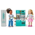 thumbnail image 3 of My Life As Full Kitchen Playset with Light & Sound for 18” Doll, Turquoise, New, Ages 5+, 64 items included, 3 of 8