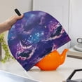 thumbnail image 3 of HELLHERO Resuable Teapot Insulated Cosy Polyester Cavcas for Kitchen, Starlight Moonlight, 3 of 5