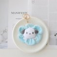 thumbnail image 1 of Kawaii Sanrio Plush Toys Kuromi Anime Kitty Keychain Pendant for Bag Melody Plush Flower Shape Cartoon Home Decoration Girl Gift Gong Bohan LED, 1 of 2