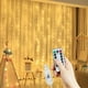 thumbnail image 4 of Christmas Holiday Garland Lamp USB Remote Curtain LED String Lights New Year Home Bedroom Xmas Party Decoration 2024 Navidad, 4 of 5